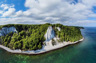 Panoramaansicht Königsstuhl